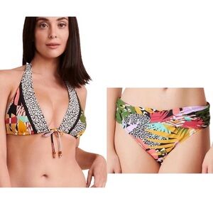 Bleu Rod Beattie Bikini Swimsuit 2pc Let’s Get Loud Tropical 8